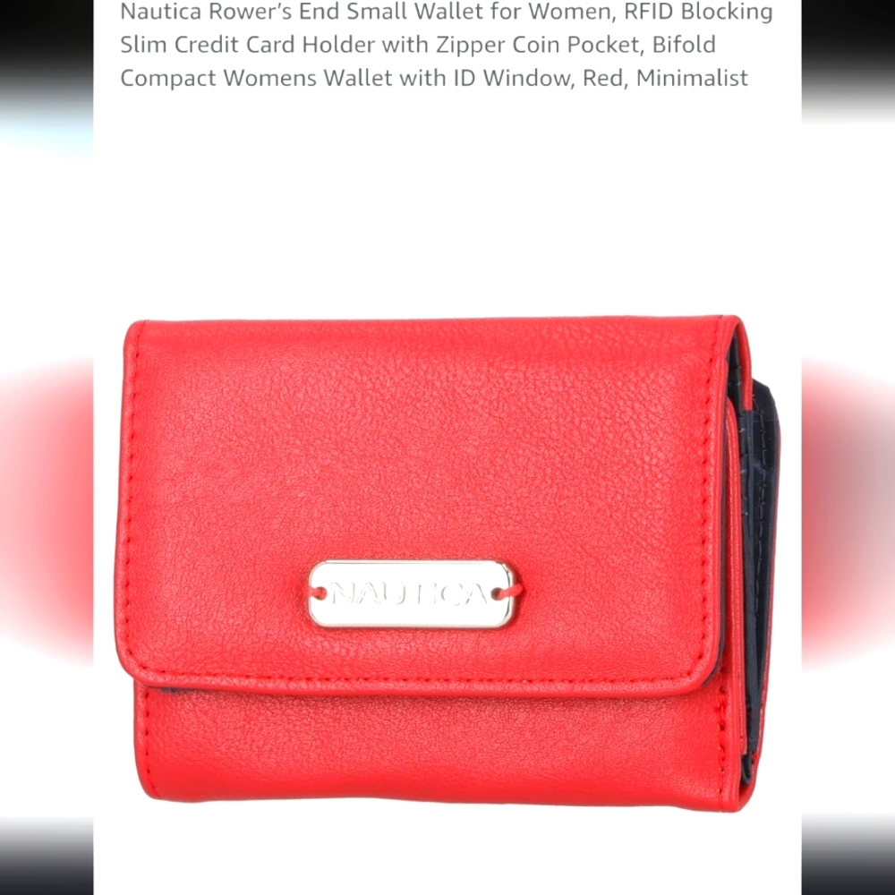 Nautica Red Women's Wallet